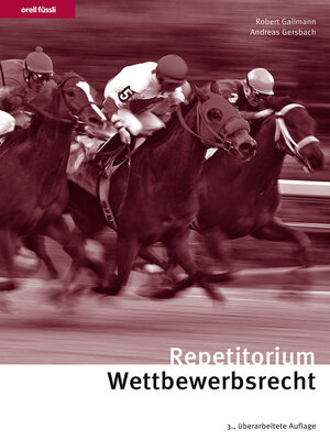cover image of Repetitorium Wettbewerbsrecht